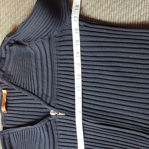 Belldini Ribbed Full Zip Sweater - Picture 11 of 14